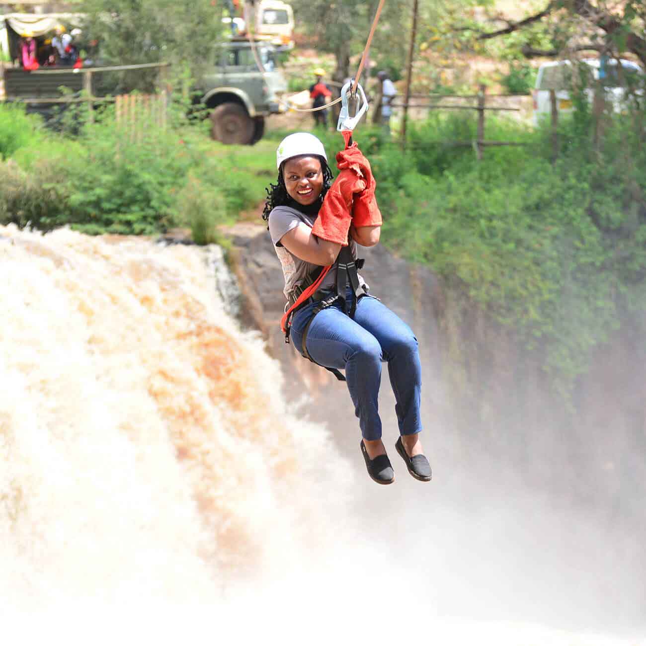 Zipline kenya sagana rapids