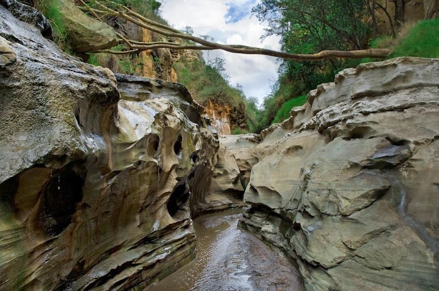 canyon in hell s gate national park