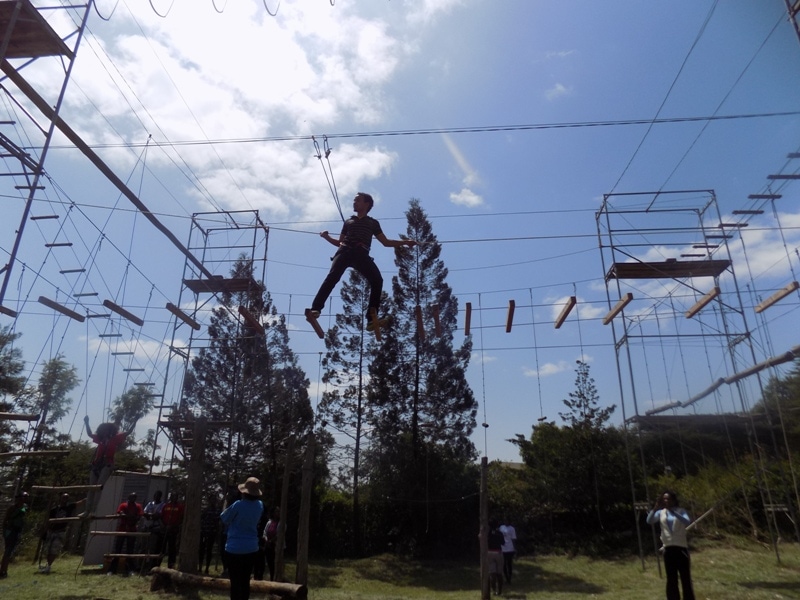 high rope challenge rongai