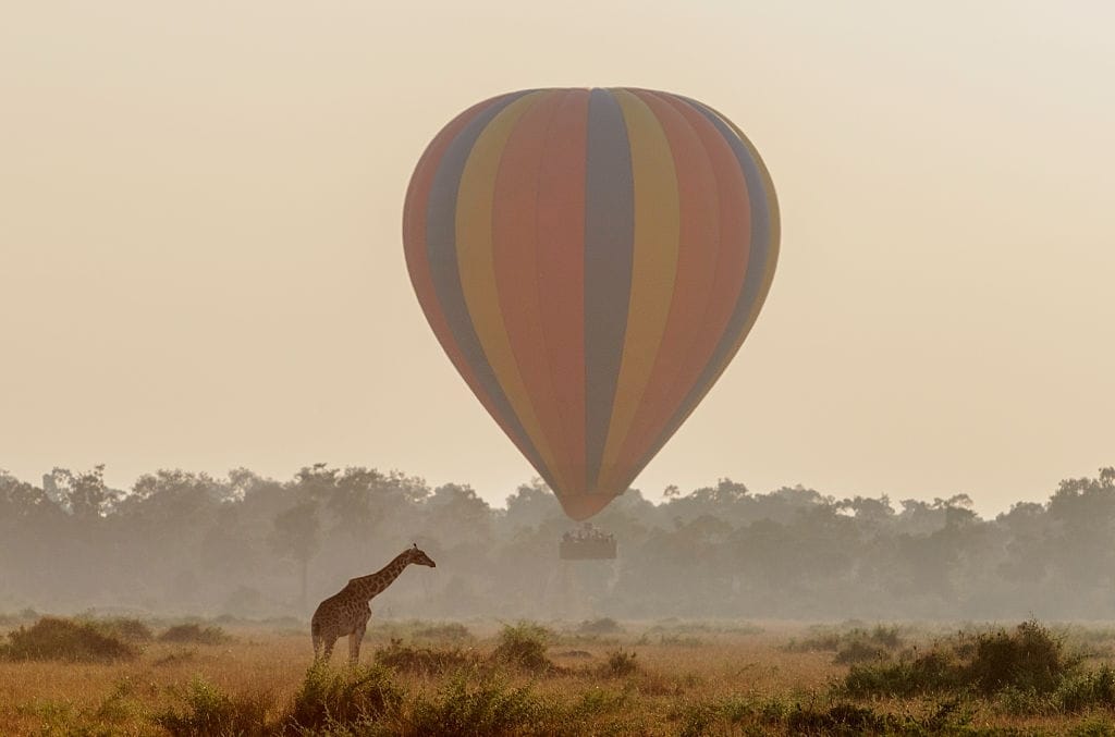masai mara balloon ride